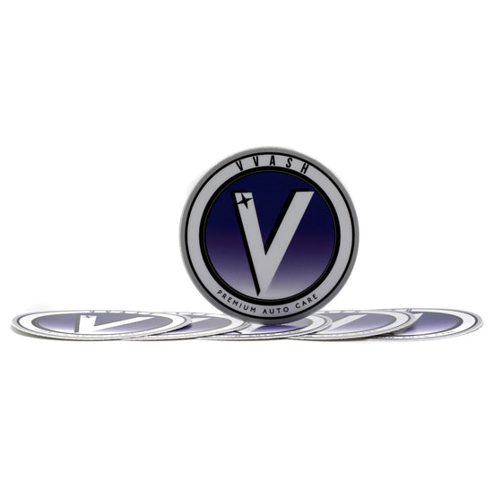 Vvash Auto Care Logo Sticker (3 Pack)