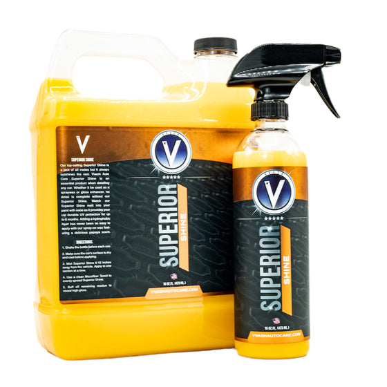 Vvash Superior Shine (Spray Wax) – Vvash Auto Care