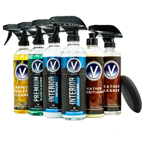 FGWASH V-Vaxy 50ml Car Interior Cleaner Leather Seat Door Panel Foam Agent